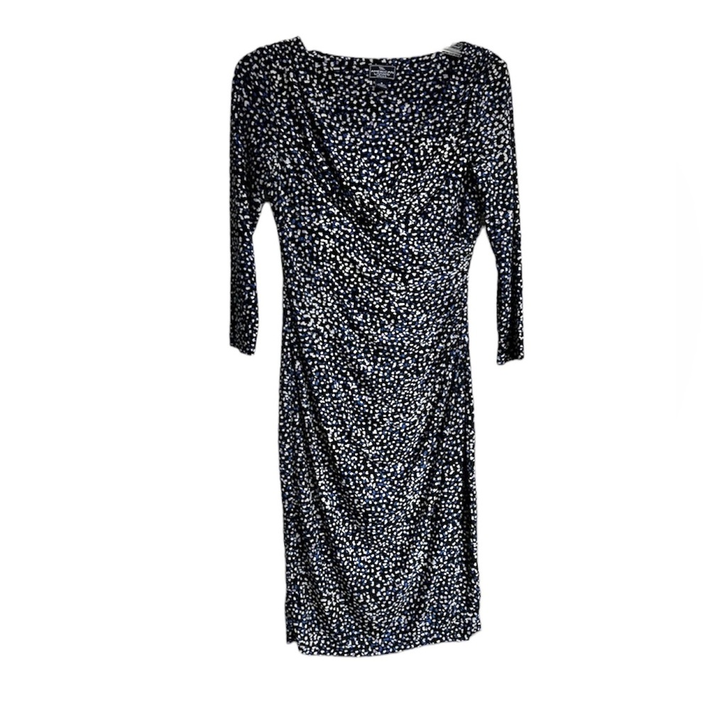 American Living size 4 3/4 sleeve length v neck wrap style dress